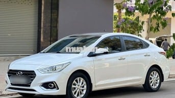Hyundai Accent MT full 2019 số sàn màu trắng