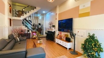 💯ĐỐI DIỆN HOA VIÊN🌿Nhà đẹp FULL NỘI THẤT KDC Bình Phú 4x16m 4 tầng