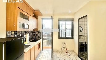 CHO THUÊ CĂN HỘ 1PN FULL NỘI THẤT BAN CÔNG NGAY TẠI BA ĐÌNH