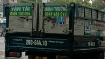 Tuyển lái xe tải chạy tại Cầu Giấy Hà Nội và các tỉnh lân cận 