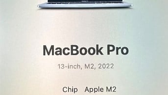 BÁN MACBOOK PRO M2/RAM 16GB/SSD 512GB TẶNG MAGIC MOUSE & BAO DA 23TR