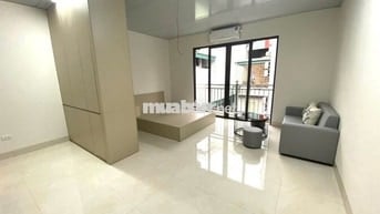 CHO THUÊ CĂN HỘ STUDIO, 1K1N BAN CÔNG FULL NỘI THẤT NGAY TRẦN DUY HƯNG