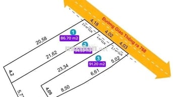 đất sổ riêng thổ cư ngay phường Tân Triều, hỗ trợ vay vốn ngân hàng