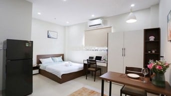 CHO THUÊ CHDV STUDIO FULL NỘI THẤT - TT BÌNH THẠNH - NGÃ TƯ HÀNG XANH