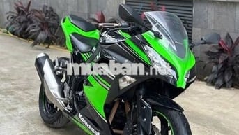 Kawasaki Ninja 300 2017 xanh có trả góp trao đổi ✅