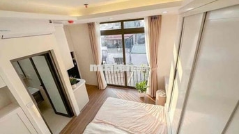 Phòng Stu Ban Công 25m2 Ánh Sáng Ngập Phòng FullNT Cao Cấp Hẽm Oto