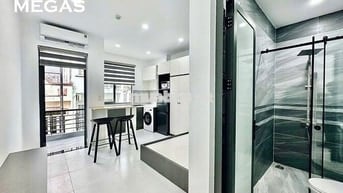 Cho thuê phòng Full NT 35m2 Ban công Máy giặt riêng Nhiêu Tứ gần Q1,Q3