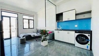 CHO THUÊ CĂN HỘ TÁCH BẾP_BAN CÔNG GIÁ TỐT GẦN VÒNG XOAY DÂN CHỦ MỚI