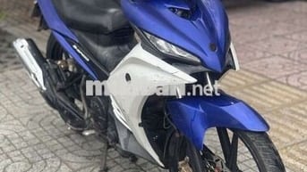Xe máy Yamaha Exciter 135 màu xanh trắng
