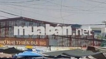 Nhà 2 tầng mặt tiền chợ nhị Thiên đường p5 q8 DT 4 x 20m 1 lầu