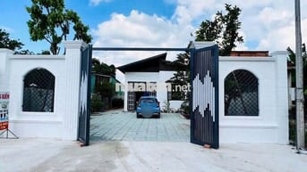 Nhà vườn mái thái - Củ Chi: 455m2 (10x46) - 150m2 thổ cư. Giá 2 tỷ 850