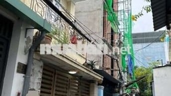 BÁN ĐẤT - TẶNG NHÀ C4 - TIỆN XÂY 6 TẦNG - SỔ VUÔNG A4 - QUANG TRUNG