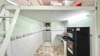 PHÒNG CÓ GÁC VỊ TRỊ NGAY GIÁP BÌNH THẠNH GIÁ RẺ FULL NỘI THẤT
