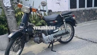 Xe máy Honda Cub 89 50cc màu xám đen