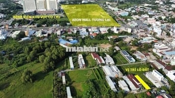 HÀNG HIẾM CUỐI NĂM, LÔ ĐẤT 192M2 SIÊU ĐẸP NGAY BỆNHVIỆN ĐA KHOA CỦ CHI