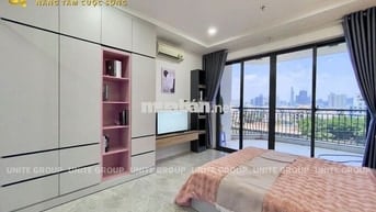 Cho thuê căn hộ 1PN Bancol mgr mặt tiên Trần Xuân Soạn view sông mát