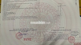BÁN ĐẤT MẶT TIỀN LÊ NGÔ CÁT - CHÍNH CHỦ - THỦY XUÂN - HUẾ
