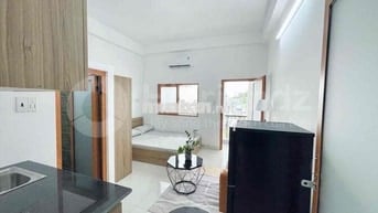 STUDIO BAN CÔNG FULL NỘI THẤT NGAY CHỢ HẠNH THÔNG TÂY