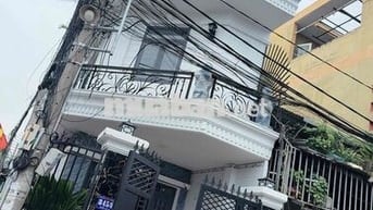 NHÀ MỚI FFUl NỘI THẤT HẺM XE Công 8 m Vị TRÍ GẦN KHU Đ,18 B ) P ,BHHA