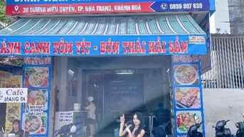 Sang Quán Đang kinh doanh tốt Mặt tiền Đường, gần biển, hoạt động tốt