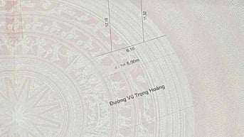 Lô đất đường 10.5m mặt tiền Vũ Trọng Hoàng ngang 6m nở hậu