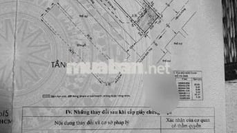 Bán đất 5x24 hẻm 6m tặng nhà hơn 164m2 sàn sẵn thu 12tr/tháng
