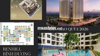 Quỹ ngoại giao Benhill Bình Dương, chỉ từ 38tr/m2, cam kết mua lại.