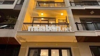 Giáp Phú Nhuận, Nhà ~50m2, 5 tầng 5PN, hẻm 6m, Nguyễn Văn Đậu, ở ngay