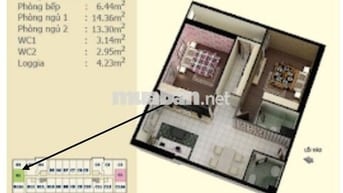 Cho Thuê Căn Hộ Chung Cư HQC Hóc Môn