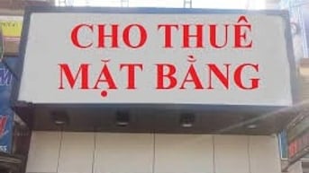 CHO THUÊ  MẶT BẰNG vị trí đẹp số 42 Hoàng Văn Thái, DT 140m2