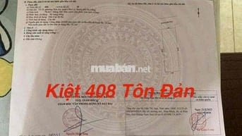 Lô đất 78m ngang 5 m kiệt rộng 408 Tôn Đản