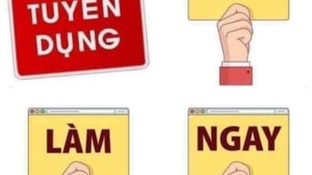 Cần tìm 2 bạn đóng gói hàng và 2 cô Tạp Vụ ( Từ 19 đến 60 tuổi ) 