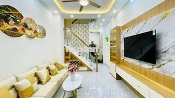 NHÀ MỚI XÂY PHẠM VĂN CHIÊU, GÒ VẤP. DTSD 148m2, 4PN 3WC. GIÁ 5.95TỶ