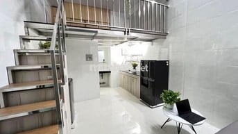 GÁC LỬNG MỚI TOANH, NỘI THẤT ĐẦY ĐỦ ĐỐI DIỆN ĐH BÁCH KHOA QUẬN 10