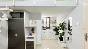 DUPLEX GÁC CAO, CỬA SỔ TRỜI, FULL NỘI THẤT CẢ MGR GẦN BV ND GIA ĐỊNH