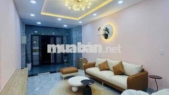 Nhà mới hẻm ô tô gần Gò Dầu , diện tích hơn 75m2, 4 tầng, giá nhỉnh 8
