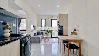 cho thuê ht 1pn studio gần vòng xoay lăng cha cả, cv hoàng văn thụ