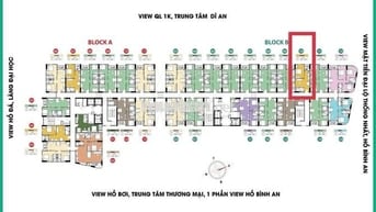 CẦN BÁN GẤP!! CĂN 1PN TẦNG TRUNG - NGAY GO DĨ AN- CĂN NỘI BỘ GIÁ GỐC