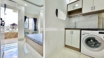 CHO THUÊ STUDIO BAN CÔNG 35M2 MÁY GIẶT RIÊNG GẦN CẦU CÔNG LÝ MỚI 100%