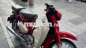 cub 125 xanh sơn đỏ