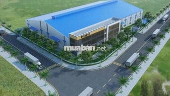 CHO THUÊ XƯỞNG LỚN 4.350m² KÈM VĂN PHÒNG 882m² KCN NAM THUẬN  LONG AN