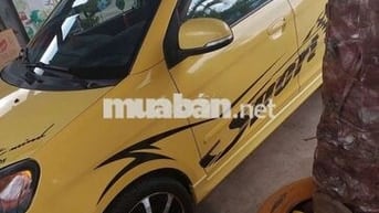 Kia Morning 2011 số tự động màu vàng