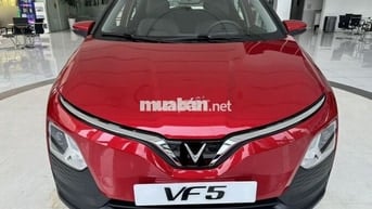 VF5, ưu đãi gần 60t, trả trước 0 đồng, vay 100%