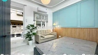 Căn Hộ 1PN Tách Bếp BanCol Máy Giặt Riêng Rộng 40m2 Ngay Chợ Bàn Cờ