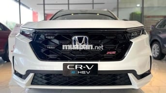 Honda CRV e:HEV RS, 1 xe Trắng cuối cùng, vay bao