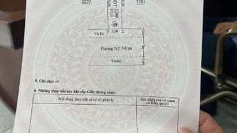 450tr lô đất đối diện chợ khu nhà ở sài gòn land 2