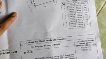 Bán đất nền thổ cư .... tổng diện tích 330,9 mét vuông