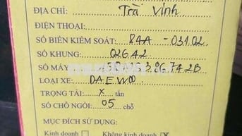 Ô tô Daewoo Lanos 2001 số sàn 5 chỗ