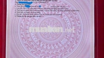 Bán đất Đường Ba Sa, Xã Phước Hiệp, Củ Chi 850tr 105m2 cách QL22 1km