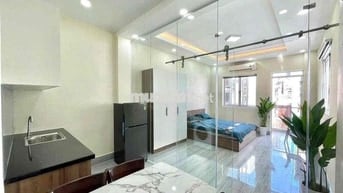 CĂN HỘ 1PN BAN CÔNG & CỬA SỔ FULL NỘI THẤT KẾ ĐẠI HỌC MỸ THUẬT